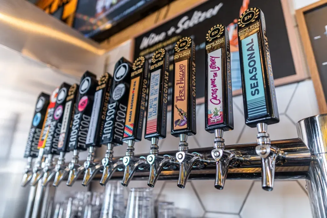 Beer taps