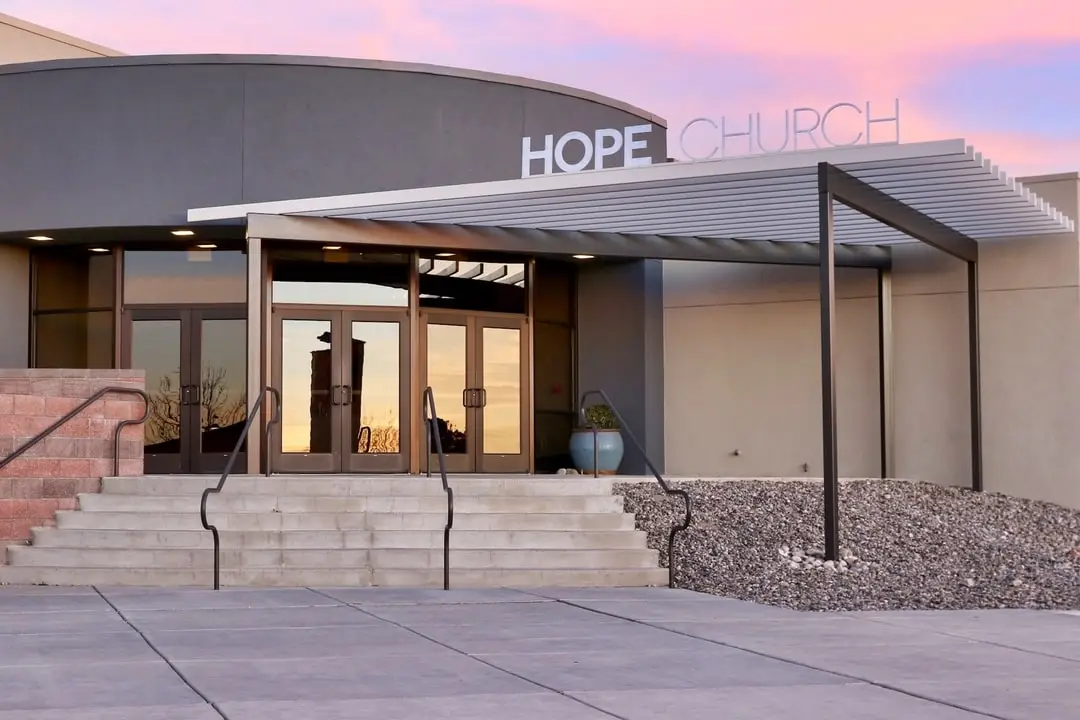 Hope Church - Exterior - Front Entrance