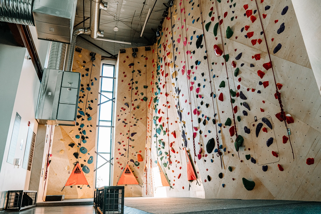 Climbing wall by Vertical Solutions.
