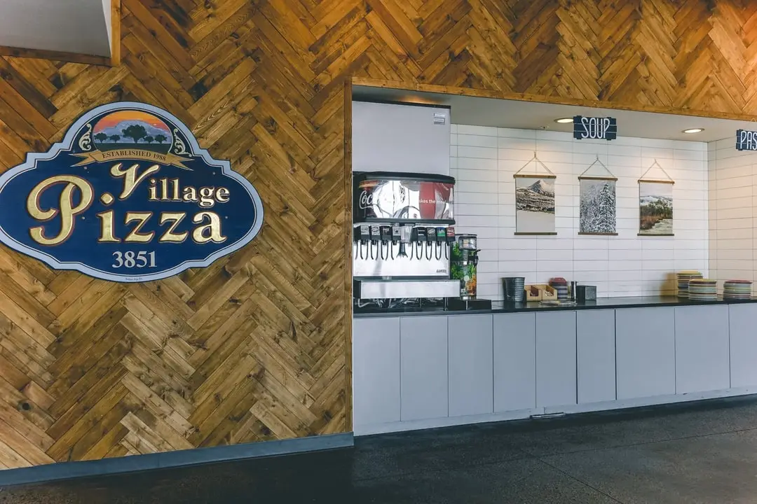Village Pizza - Interior Views - Entrance