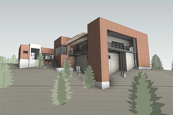 Hamlin + Wiley Residence - 3D Renderings - Exterior