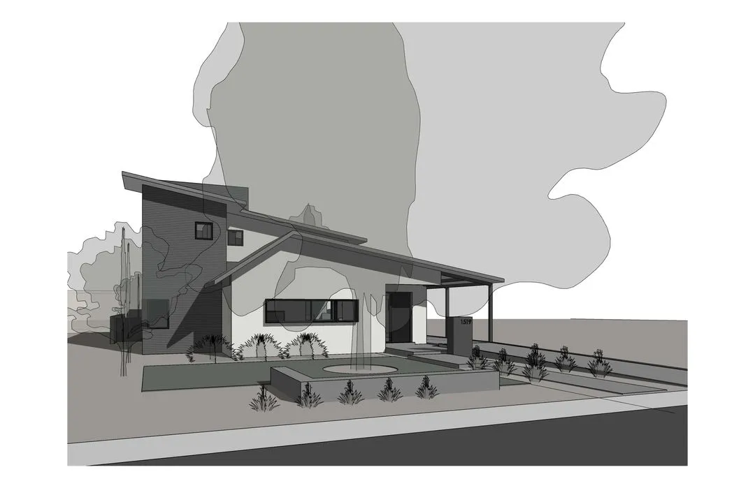 Gill Residence - 3D Renderings - Exterior