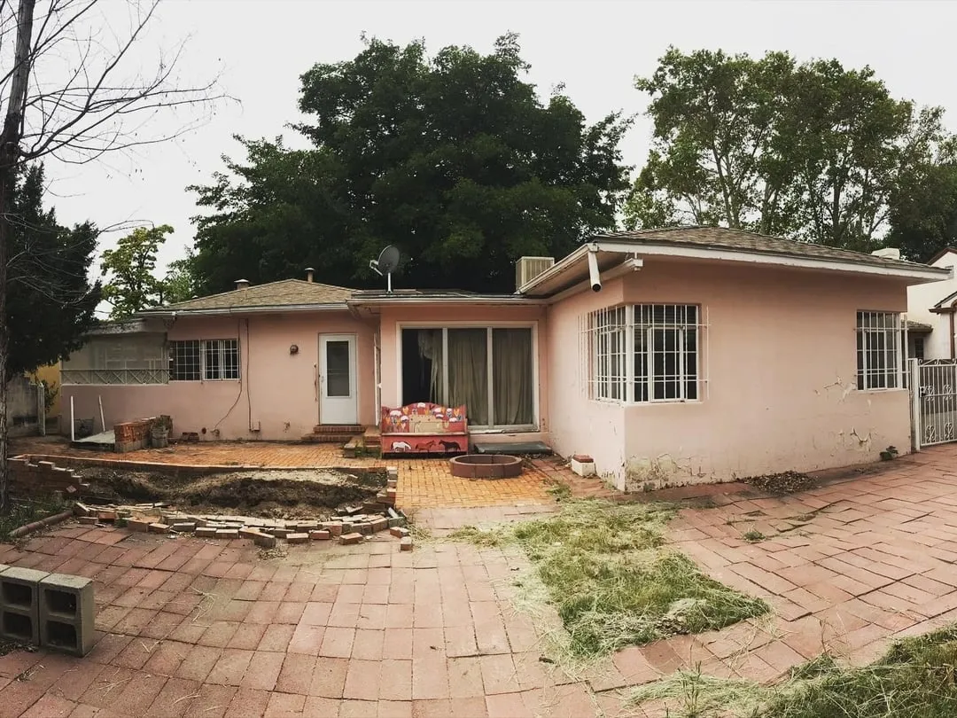 Gill Residence - Before Renovation - Backyard