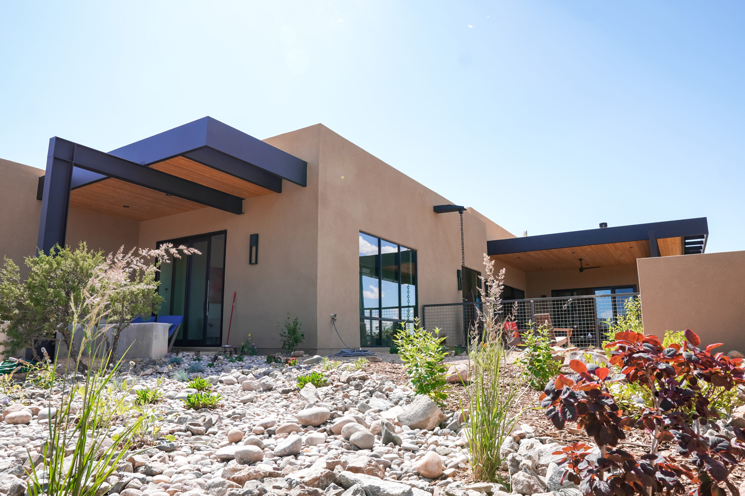 Poper Residence - Exterior - Entry Gates