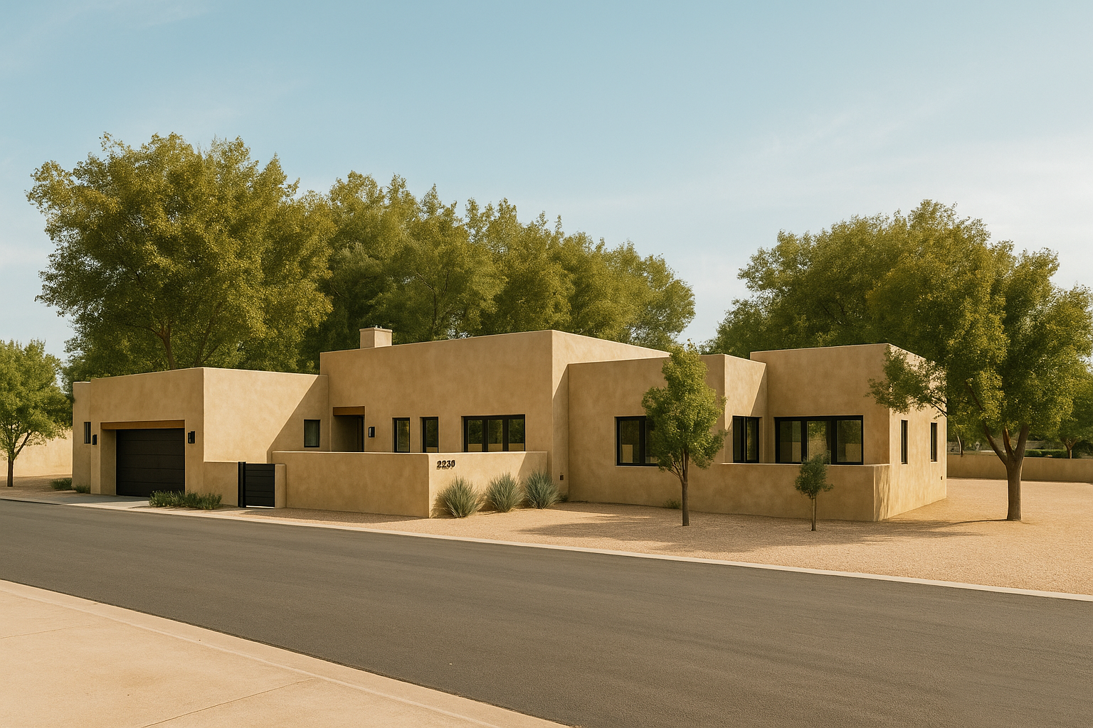 Memmer Residence - 3D Renderings - Curb Appeal