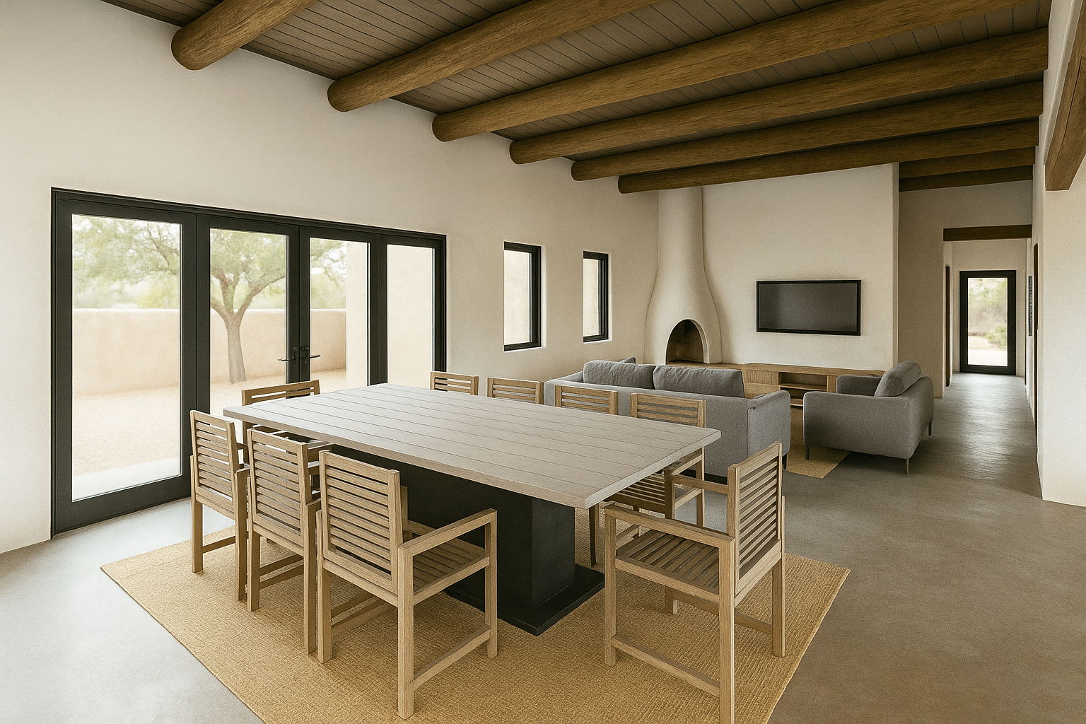 Memmer Residence - 3D Renderings - Interiors - Dining Room