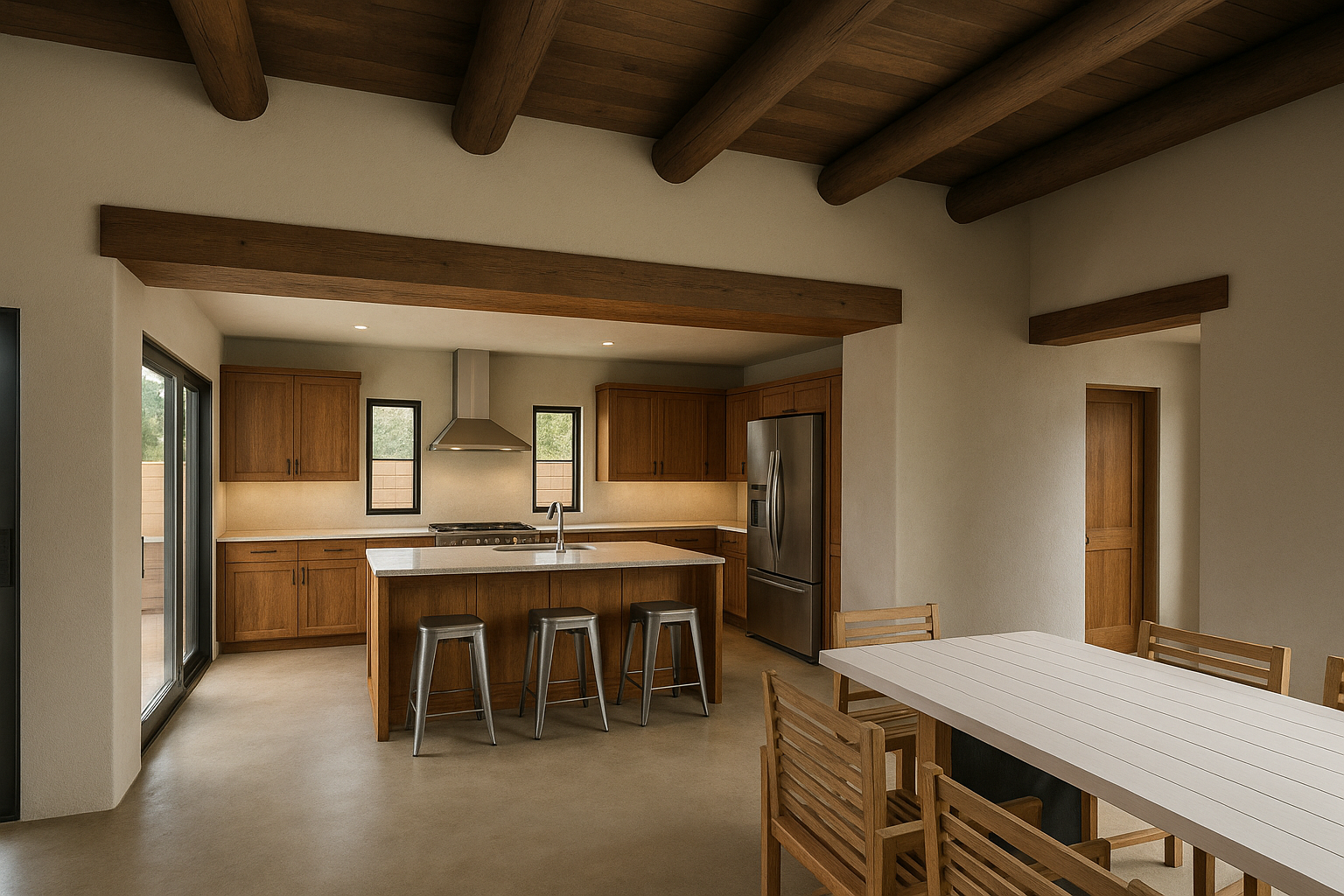 Memmer Residence - 3D Renderings - Interiors - Living Room